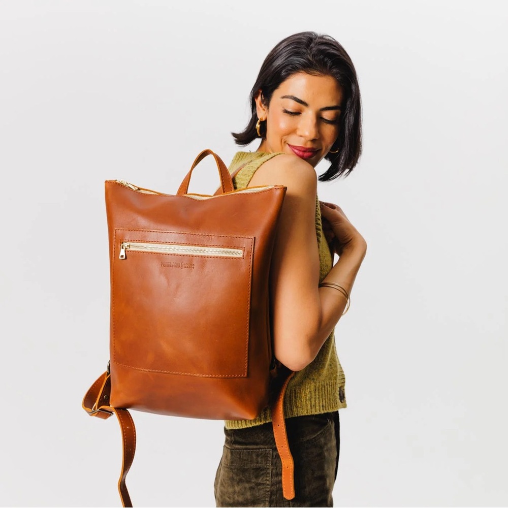 Portland Leather Goods Laptop Backpack